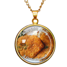CARSTON Elegant Rántotthús – medál lánccal medál