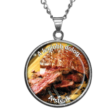 CARSTON Elegant Steak – medál lánccal medál