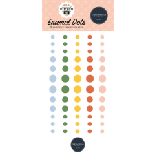 Carta Bella Díszítőelem - Enamel Dots - Here There And Everywhere (1 csomag) dekorációs kellék