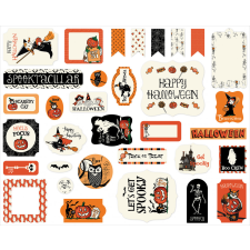 Carta Bella Halloween Fun Kivágatok Ephemera (1 csomag) matrica