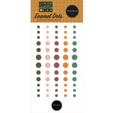 Carta Bella Harvest Díszítőelem Enamel Dots (1 csomag) dekorációs kellék