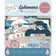 Carta Bella Kivágatok - Ephemera - My Favorite Things (1 csomag) matrica