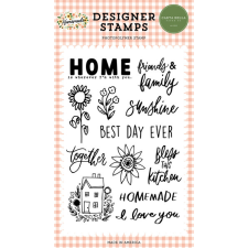 Carta Bella Szilikonbélyegző - Clear Stamps - Bless This Kitchen - Homemade (1 db) bélyegző
