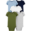 CARTERS CARTER'S Bodysuit ujjú szárnyak Mix fiú egyszínű LBB 5 db NB / több. 56