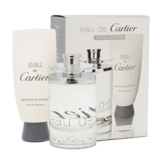 Cartier Eau De Cartier, Edt 100ml+ 100ml Tusfürdő kozmetikai ajándékcsomag
