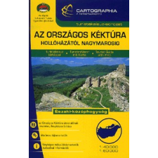 Cartographia Kft. Az országos Kéktúra Hollóházától Nagymarosig térkép
