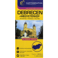 Cartographia Kft. DEBRECEN TÉRKÉP /1:20000 térkép