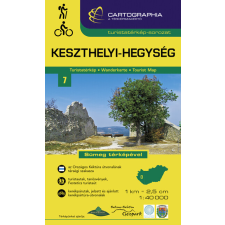 Cartographia Kft. Keszthelyi-hegység - Turistatérkép-sorozat 7. (új kiadás, 2021) utazás