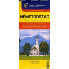 Cartographia Kft. Németország autóstérkép 1:850 000 - Európai autótérképek térkép