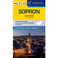 Cartographia Kft. Sopron várostérkép térkép
