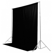 Caruba fekete pamut háttér 200 X 300 cm (D138272) háttérkarton