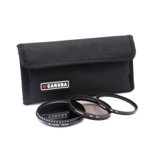 Caruba UV + CPL + Változtatható ND2 400-as szűrőkészlet 43mm objektív szűrő