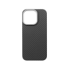 CASE AND PRO Aramid mágneses karbon tok, iPhone 16 Pro, fekete(CARBM-IPH16PR-BK)