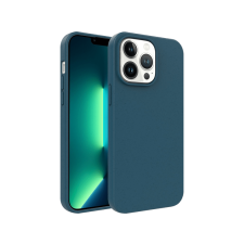 CASE AND PRO GoGreen iPhone 14 újrahasznosított szilikon tok, kék (Green-Iph1461-Bl) tok és táska