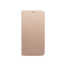 CASE AND PRO iPhone 12 ''5.4'' Flip oldalra nyiló tok, RoseGold tok és táska