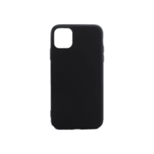 CASE AND PRO iPhone 12 ''5.4'' vékony TPU szilikon hátlap,Fekete tok és táska