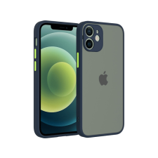CASE AND PRO iPhone 14 műanyag tok, kék-zöld (Matt-Iph1461-Blg) tok és táska