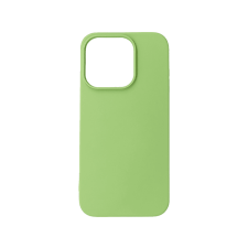 CASE AND PRO iPhone 15 Pro, premium szilikon tok, zöld (PREM-IPH15PR-GR) tok és táska