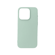 CASE AND PRO iPhone 16 Plus premium szilikon tok, türkiz (PREM-IPH16P-TU) tok és táska