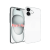 CASE AND PRO iPhone 16 Plus vékony TPU szilikon hátlap, átlátszó (TPU-IPH16P-TP)