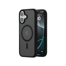 CASE AND PRO iPhone 17 mágneses prémium matt tok, fekete (MATTM-IPH17-BK) tok és táska