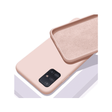 CASE AND PRO Premium szilikon tok, iPhone 13 Mini, púder (Cel-Prem-Iph1354-Pu) tok és táska