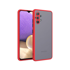 CASE AND PRO Samsung A33 5G műanyag tok, piros-fekete (Matt-A33-5Grbk) tok és táska