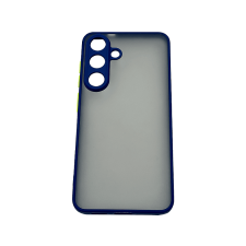 CASE AND PRO Samsung Galaxy S25 műanyag tok, kék-zöld (MATT-S25-BLG) tok és táska