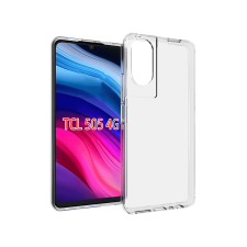 CASE AND PRO TCL 505 vékony szilikon hátlap, átlátszó (TPU-TCL-505-TP) tok és táska