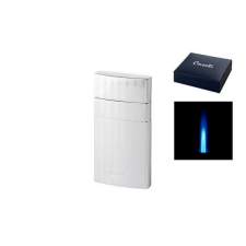 Caseti Nizza szivar öngyújtó szúróláng és csíkos minta - króm öngyújtó