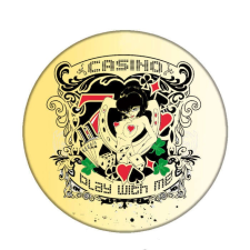 Casino kitűző kitűző