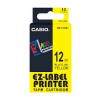 Casio Cimkéző, feliratozó szalag, 12 mm, sárga, XR 12 YW1