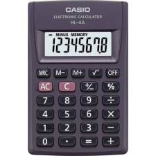 Casio HL-4A-S Zsebszámológép Silver számológép