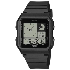 Casio LF-20W-1A férfi digitális sportóra, WR30, LED, fekete karóra