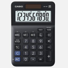 Casio MS-10F asztali számológép, fekete (MS-10F) számológép