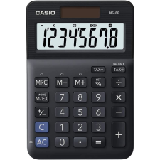 Casio MS-8F asztali számológép fekete számológép