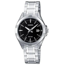 Casio női karóra LTP-1308D-1AVDF, acél szíj, fekete számlap, WR50 karóra