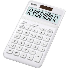 Casio Számológép, asztali, 12 számjegy, CASIO "JW 200SC", fehér számológép