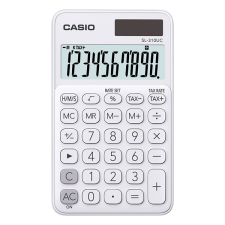 Casio Számológép zseb CASIO SL 310 UC 10 digit fehér számológép