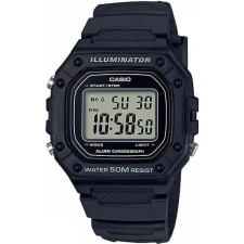 Casio W-218H-1A férfi digitális sport karóra, fekete, WR50 karóra