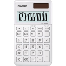 Casio Zsebszámológép 10 digit Casio SL 1000 SC fehér számológép