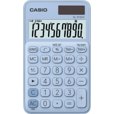 Casio Zsebszámológép 10 digit Casio SL 310 világoskék számológép