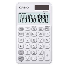 Casio Zsebszámológép 10 digit SL 310 fehér (CASIO_42555) számológép