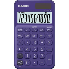 Casio Zsebszámológép, 10 számjegy, CASIO "SL 310", lila számológép