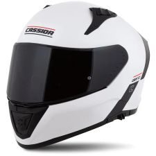 CASSIDA Aero Mono 2025, fehér/ fekete, 2XL bukósisak