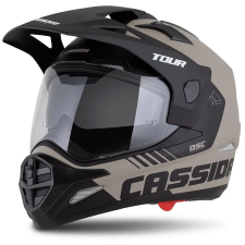 CASSIDA Helmet Tour 2,0 Dual, homok matt/fekete 2025, méret L bukósisak