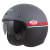 CASSIDA Nyitott arcú motoros sisak Cassida Oxygen 2.0 Jawa OHC matt szürke-piros-fekete-fehér