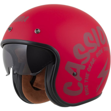 CASSIDA Oxygen 20 Gear 2025 Sisak, matt piros/ sötétpiros, 2XL méret bukósisak