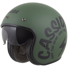 CASSIDA Oxygen 20 Gear 2025 Sisak, matt zöld/ fekete, S méret bukósisak