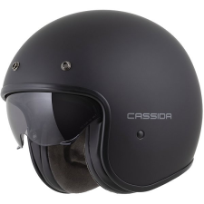 CASSIDA Oxygen 20 Solid 2025 Sisak, matt fekete/ sötétszürke, XL méret bukósisak